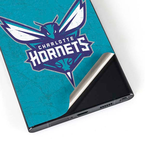 NBA Charlotte Hornets Distressed Galaxy S25 Ultra Skin
